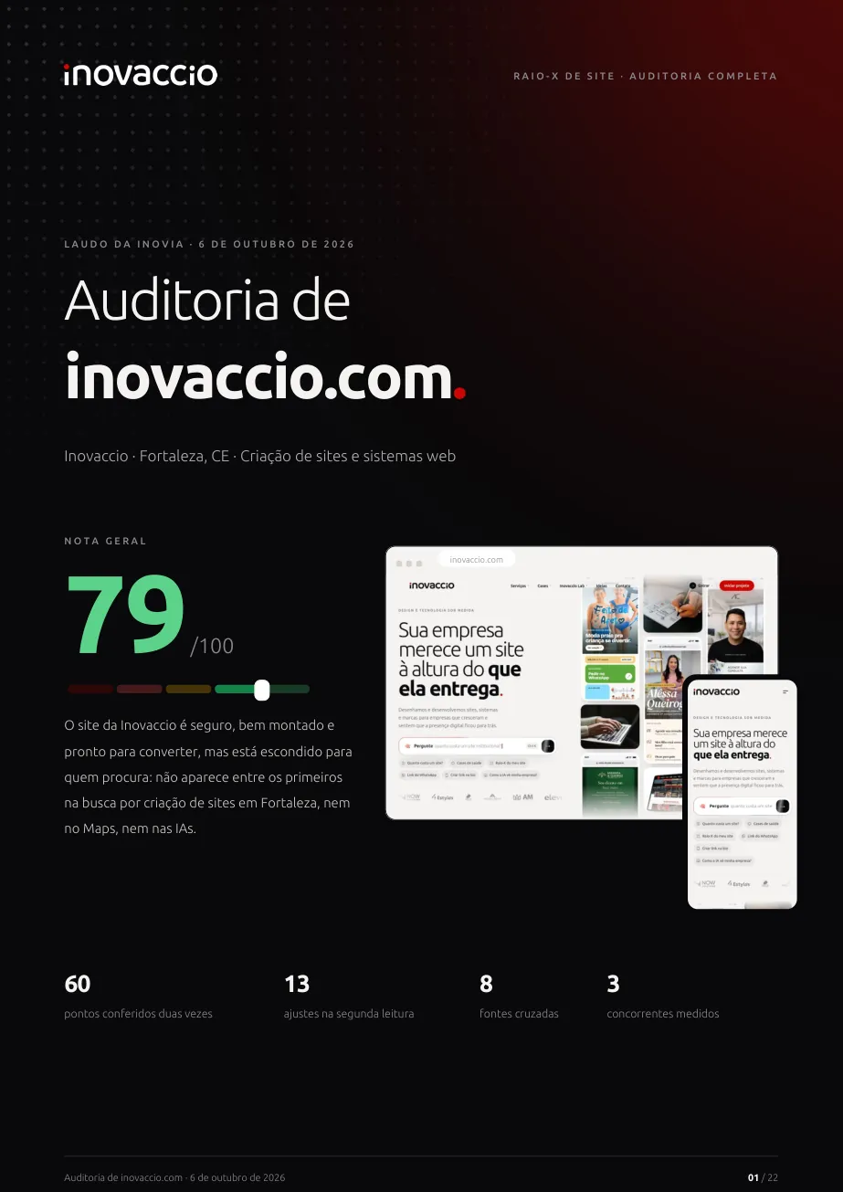 Capa e nota geral