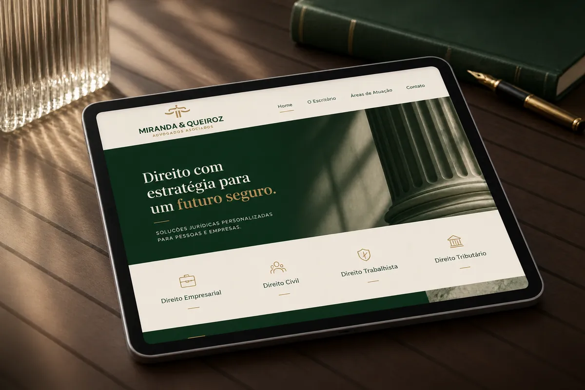 Miranda & Queiroz, Site no tablet